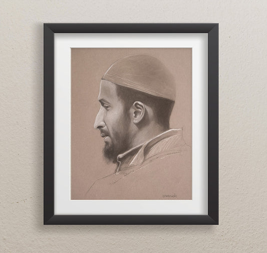 Portrait of a Moroccan Merchant